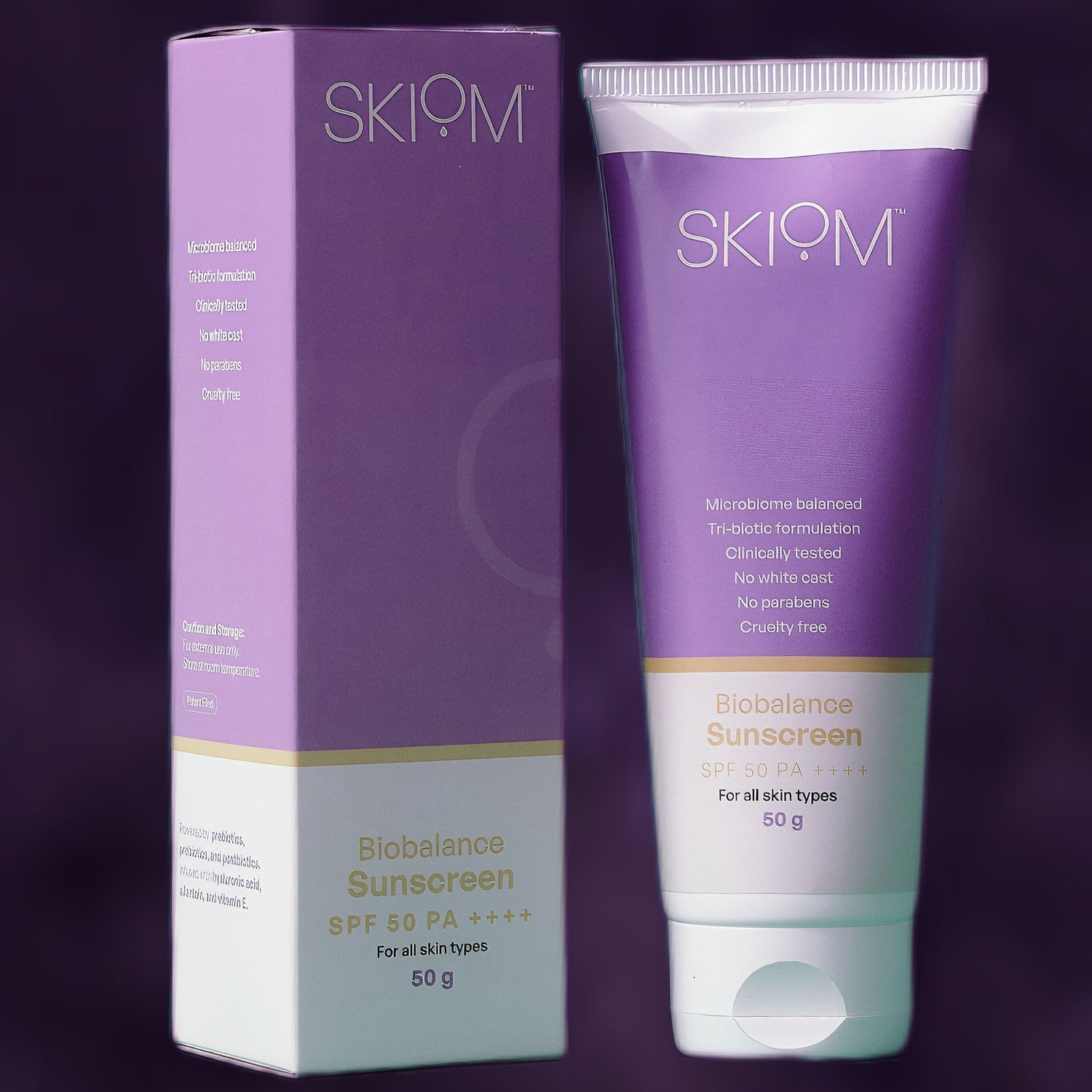 SKIOM BIO BALANCE SUNSCREEN SPF 50